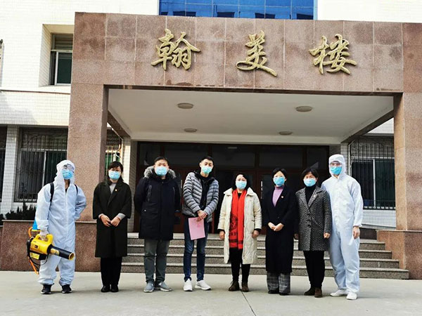 疫情無情 公益有愛--山東方源檢測技術有限公司支援歷下教育系統環境消殺公益行動