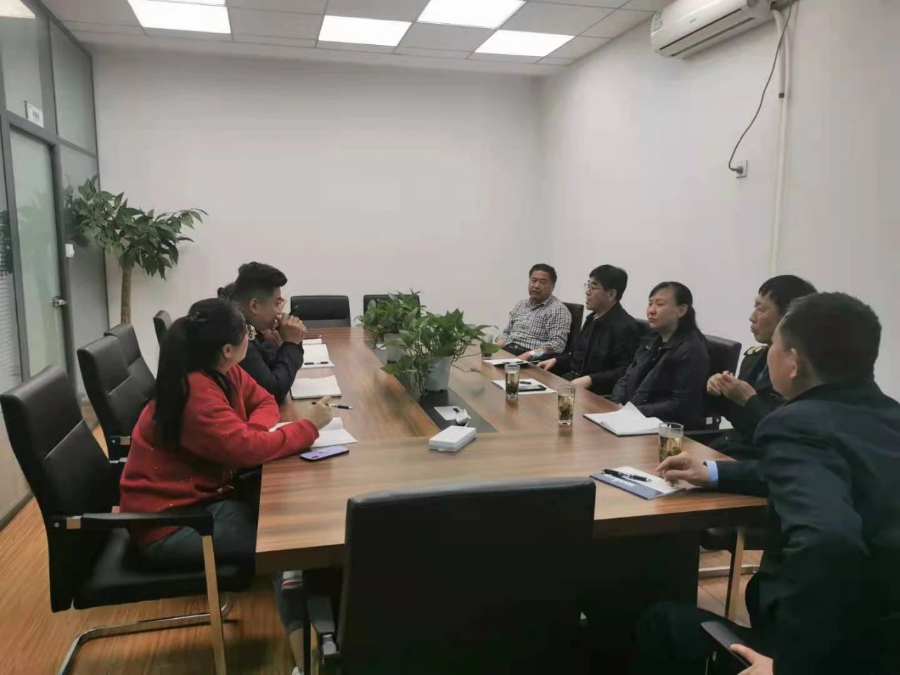 市中區衛生監督所領導蒞臨我司檢查指導工作