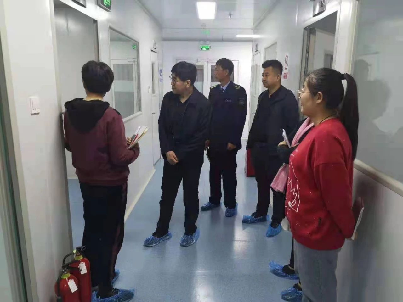 市中區衛生監督所領導蒞臨我司檢查指導工作