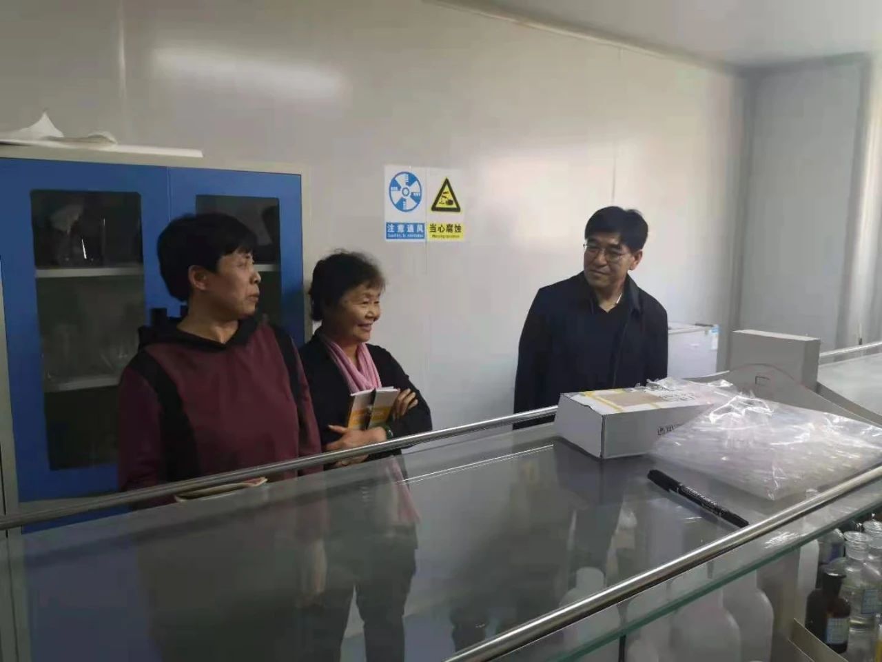 市中區衛生監督所領導蒞臨我司檢查指導工作