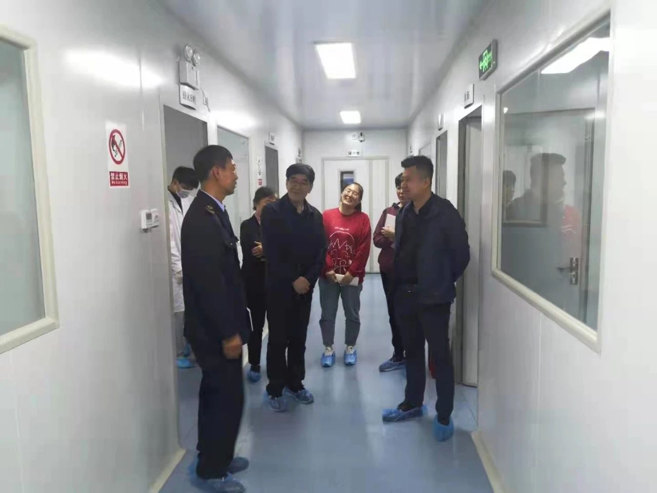 市中區衛生監督所領導蒞臨我司檢查指導工作