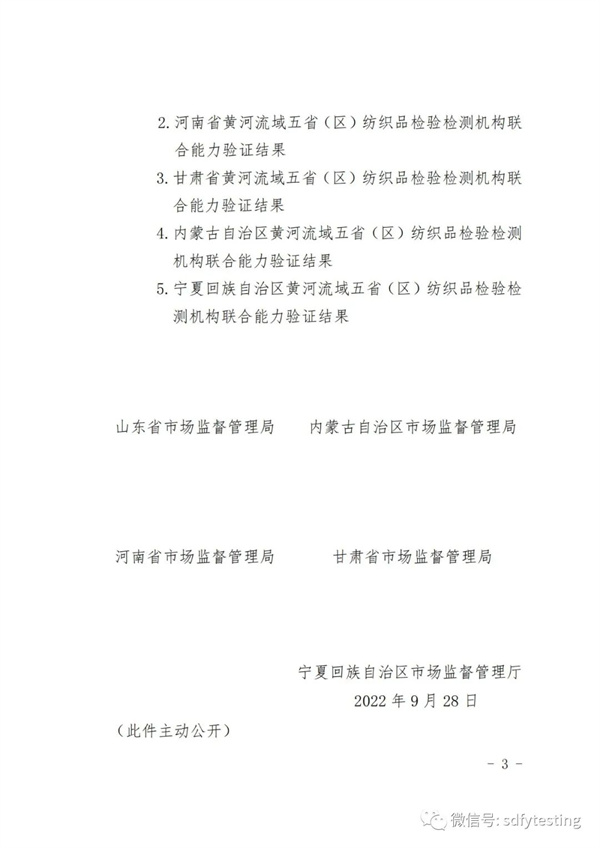 紡織品檢驗